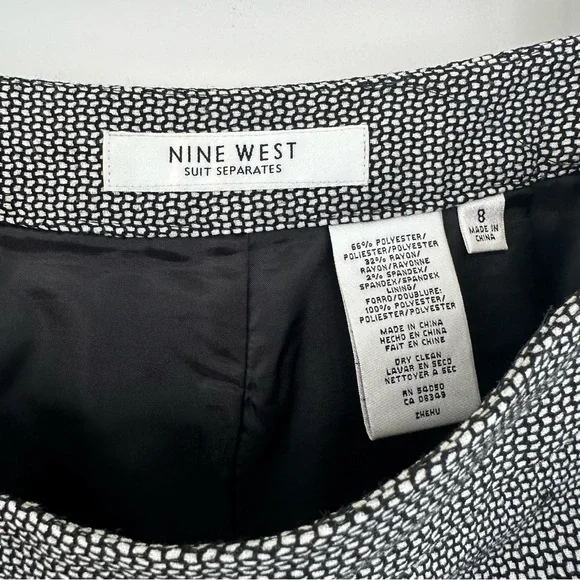 Nine West Suit Separates Textured Grey Size 8 - Picture 5 of 5
